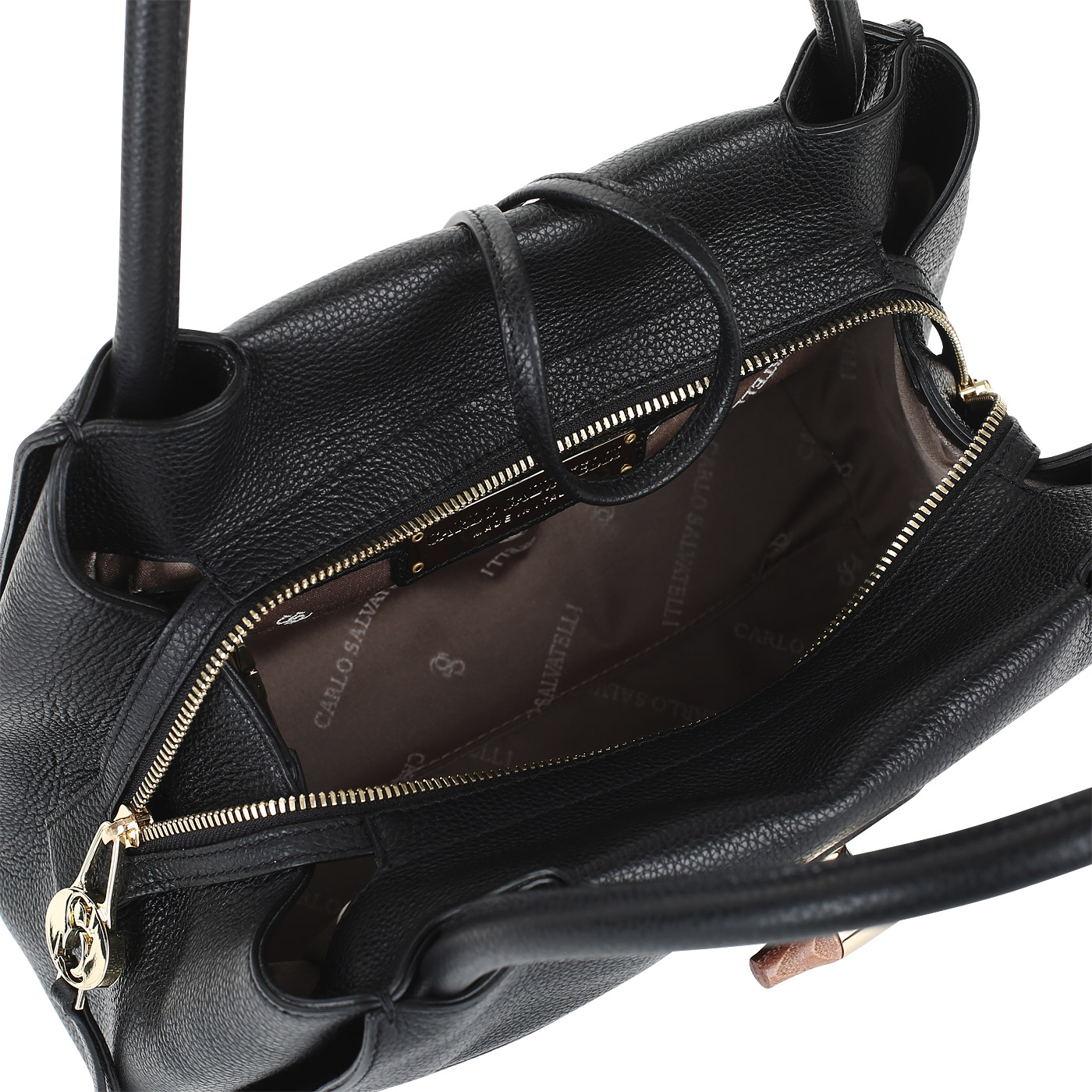 Сумка из мягкой кожи Carlo Salvatelli Gemma