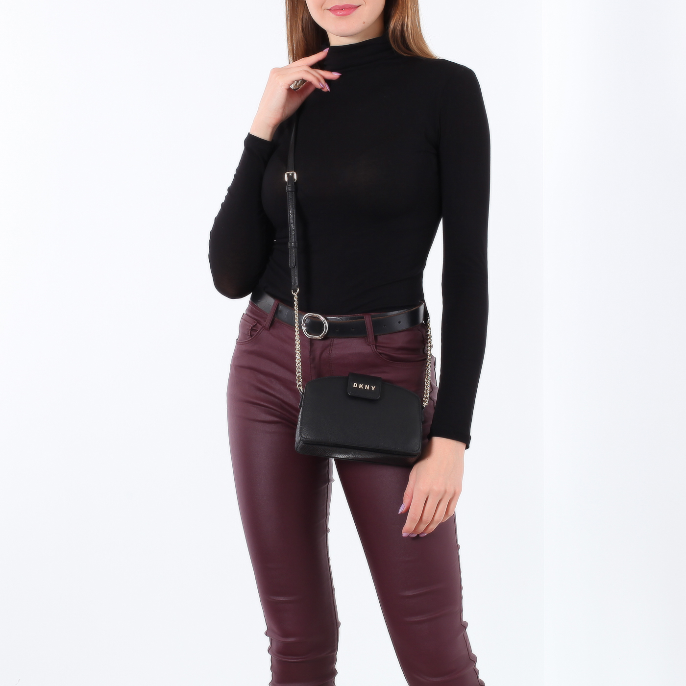 Сумочка с тремя отделами DKNY Clara