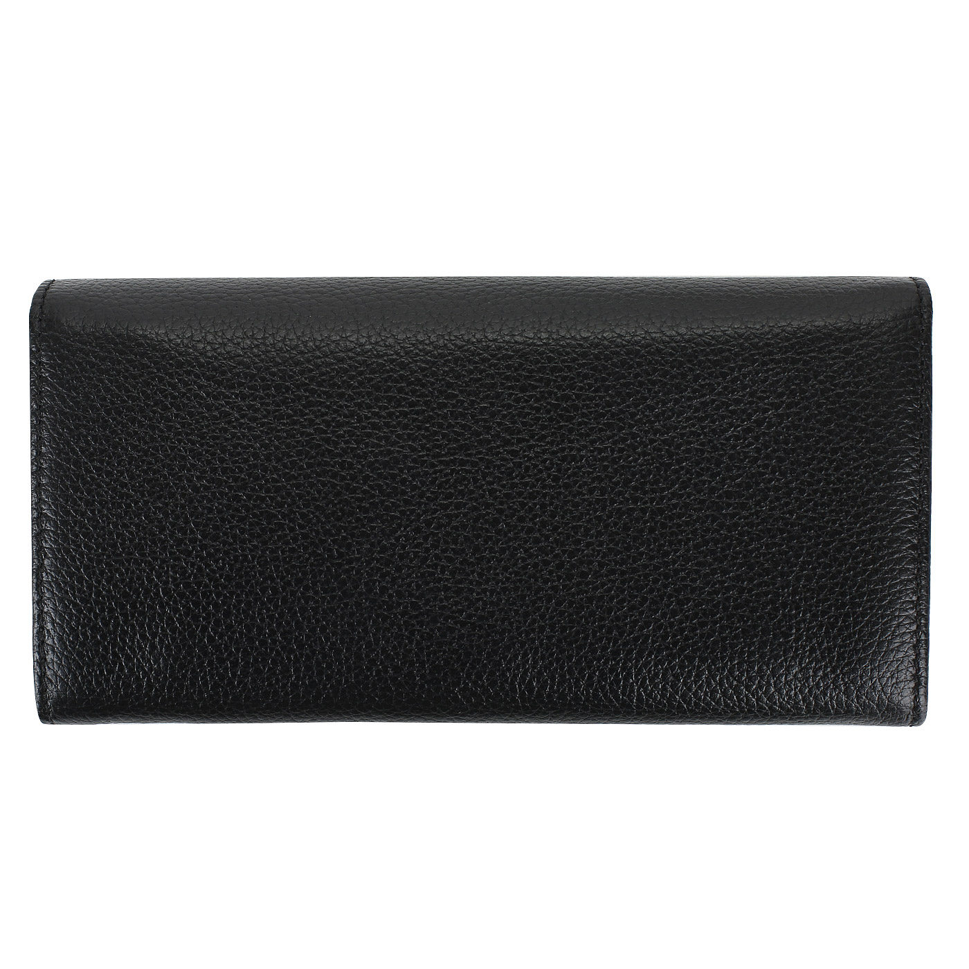 Черный кожаный кошелек Coccinelle Lunaire