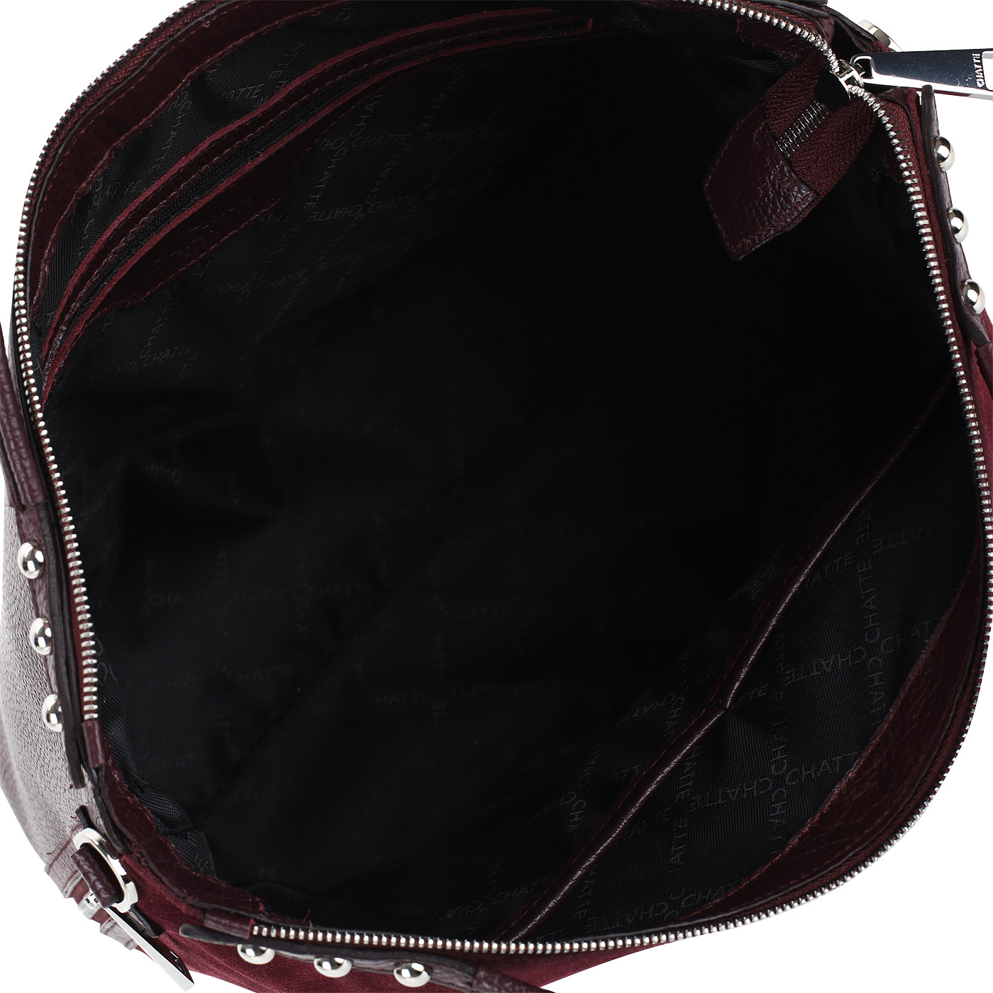 Сумка из комбинированной кожи Chatte 