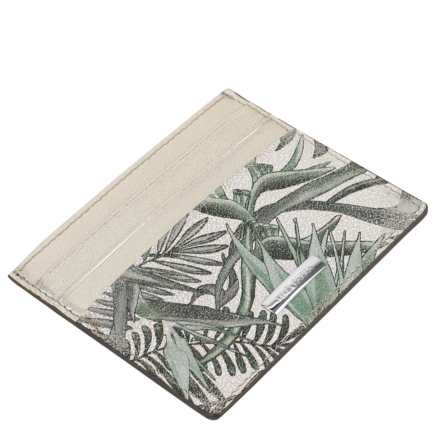 Кожаная визитница Neri Karra 