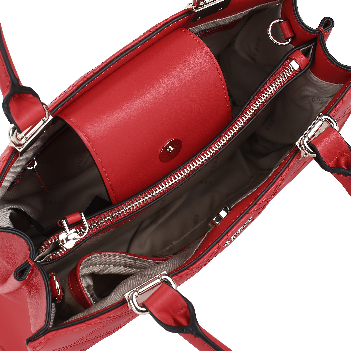 Стеганая сумка на кнопке Guess Guess Status