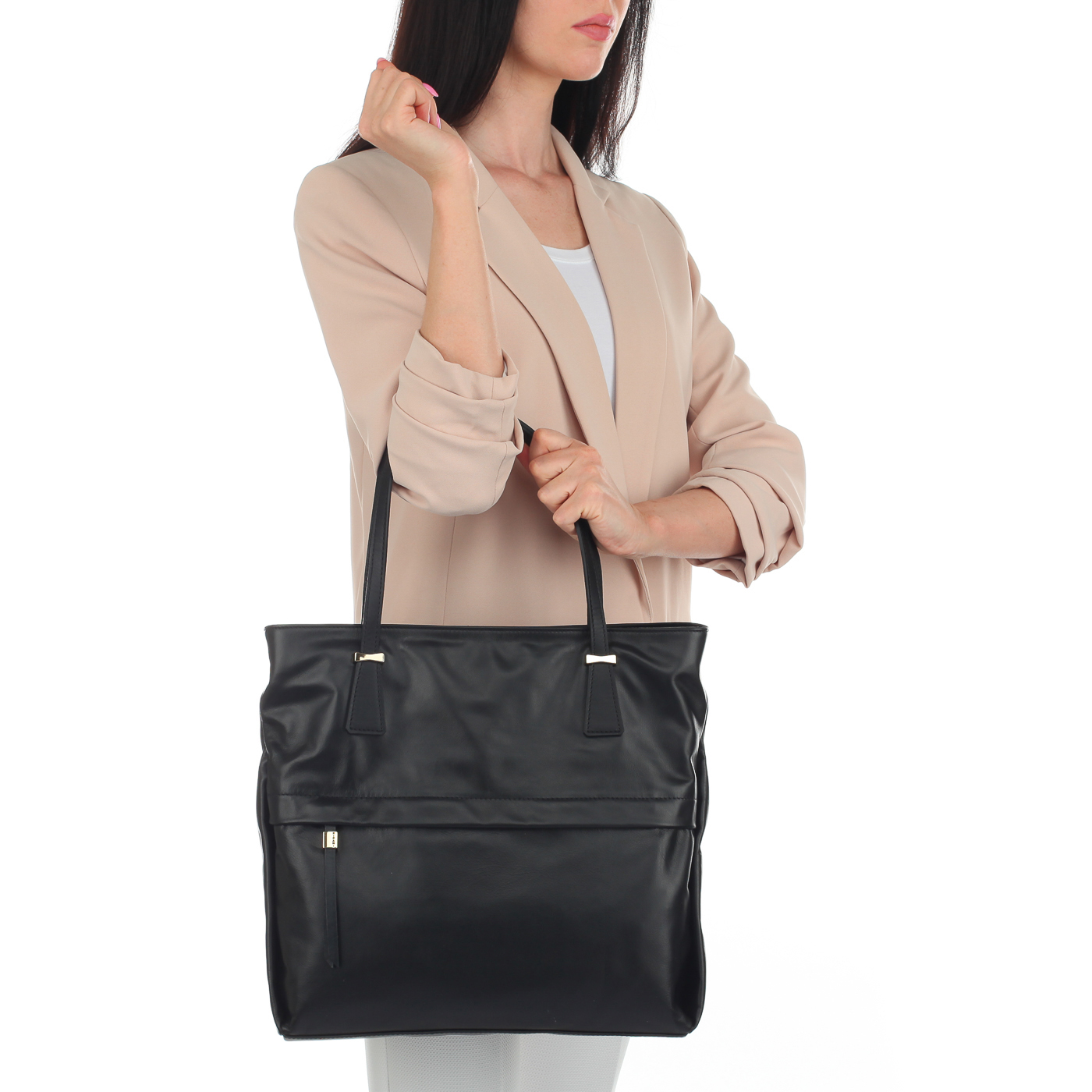 Черная сумка-тоут Ripani Mousse