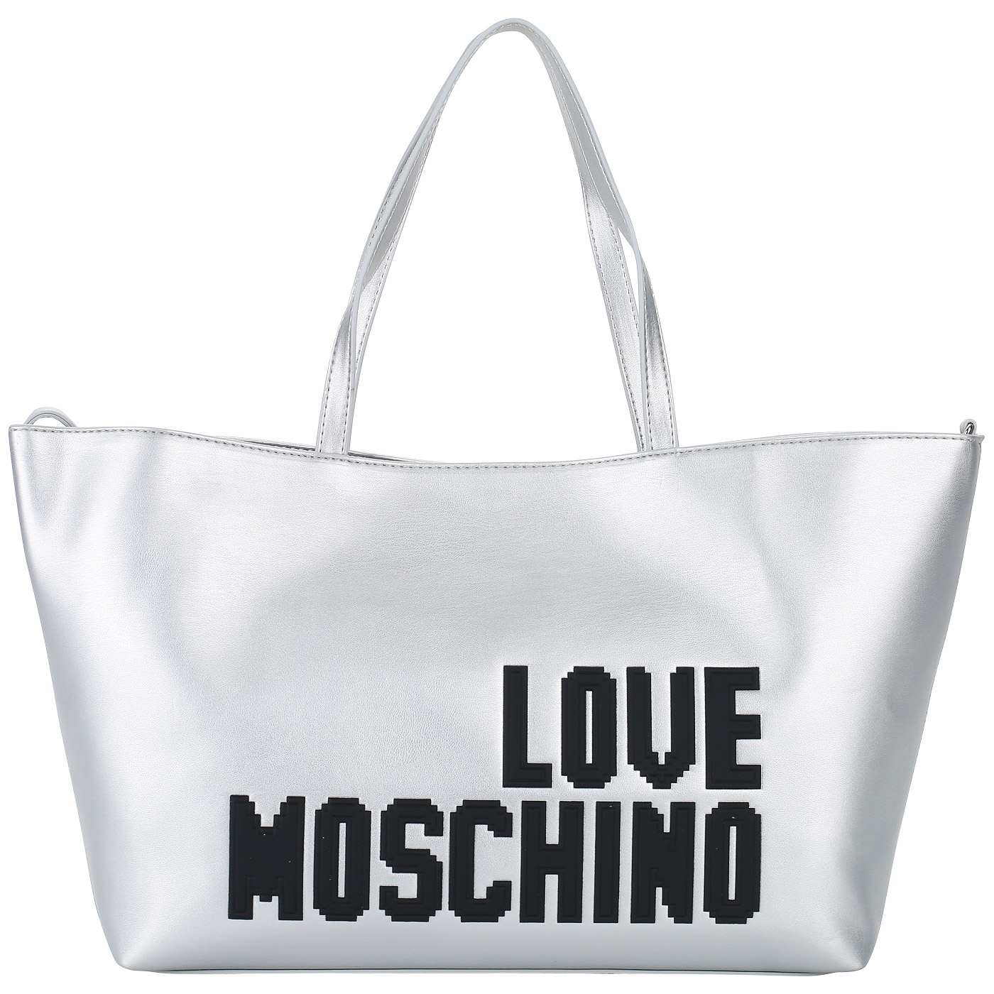 Вместительная женская сумка Love Moschino Love Pixel