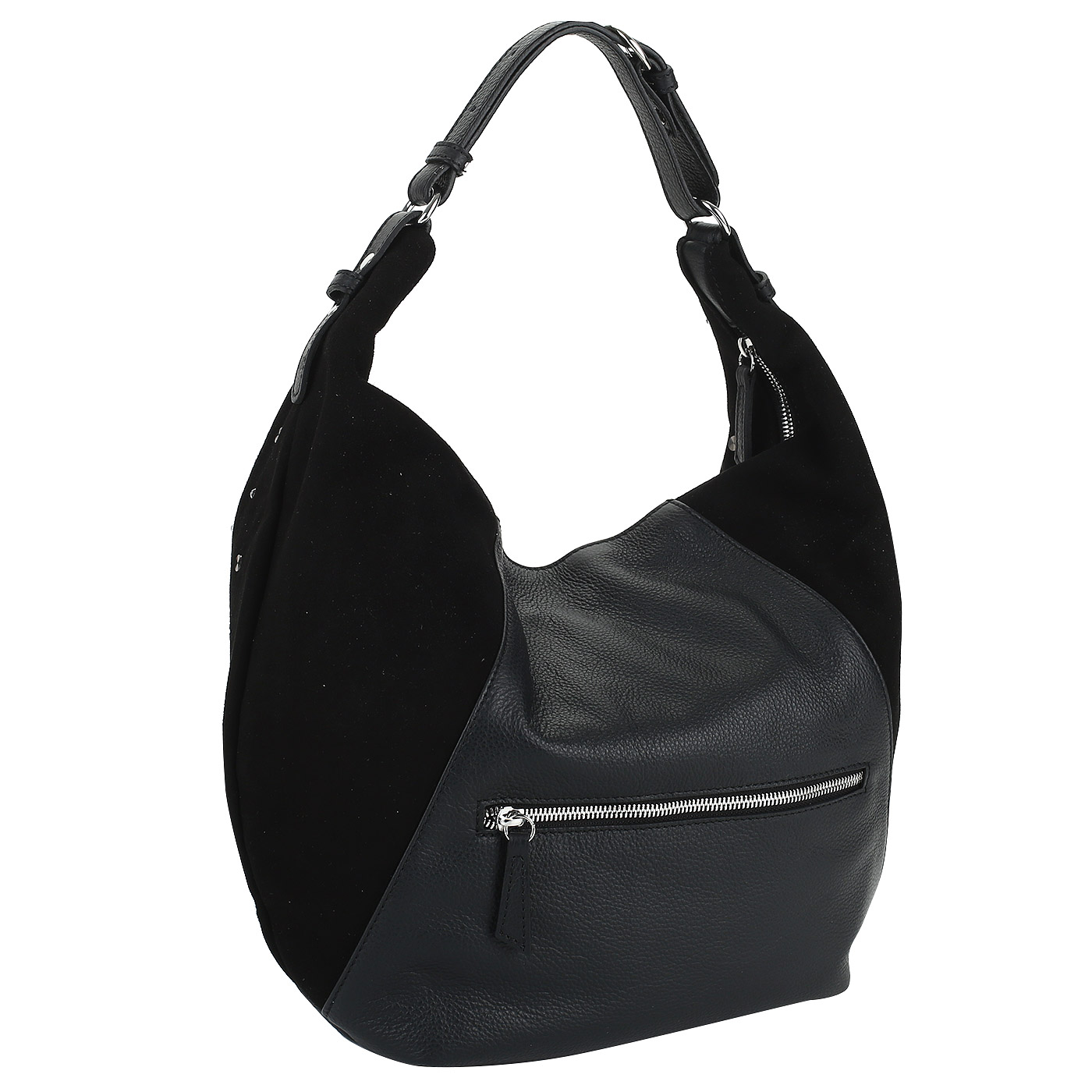 Комбинированная сумка-хобо Marina Creazioni 