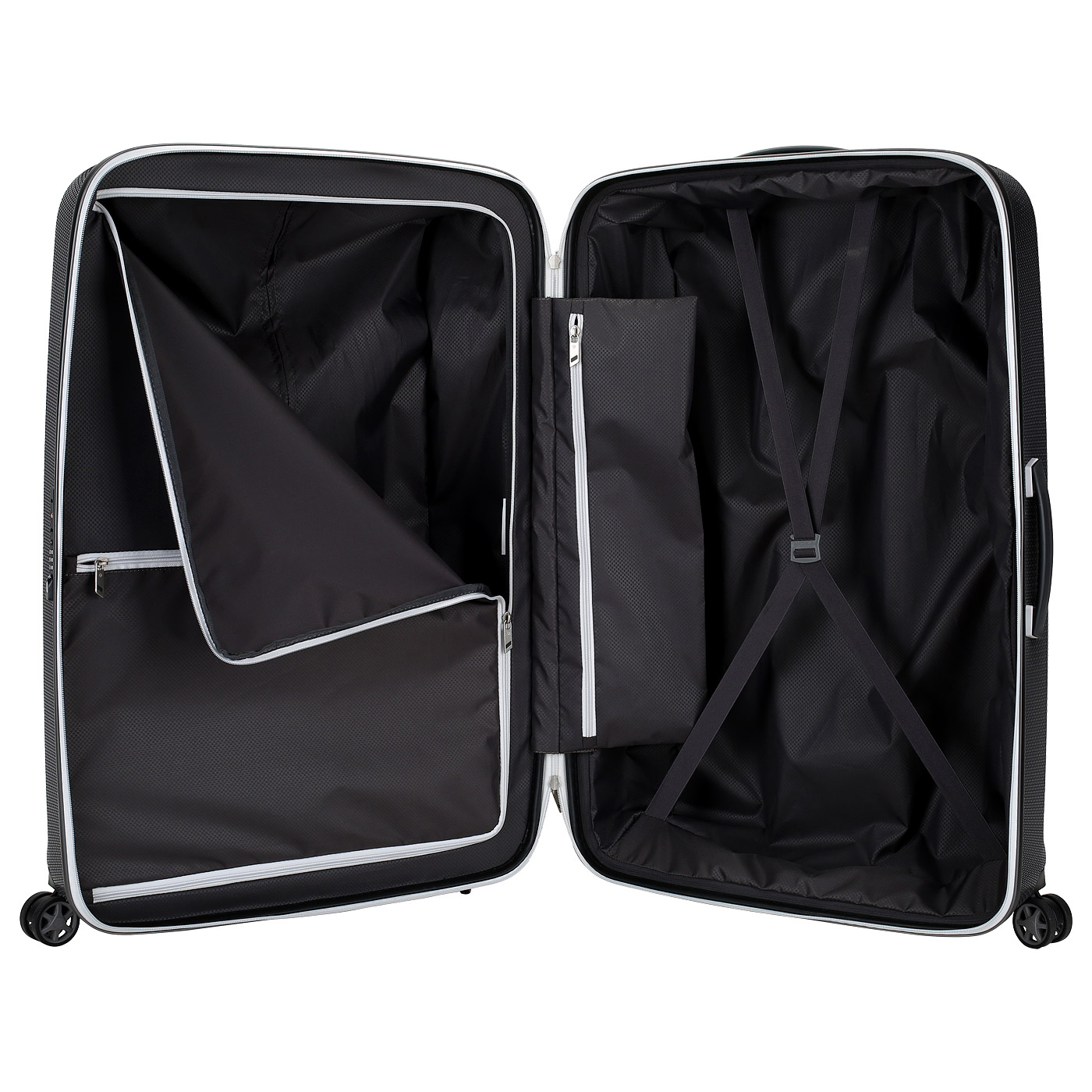 Чемодан очень большой XL из поликарбоната с кодовым замком Samsonite MixMesh