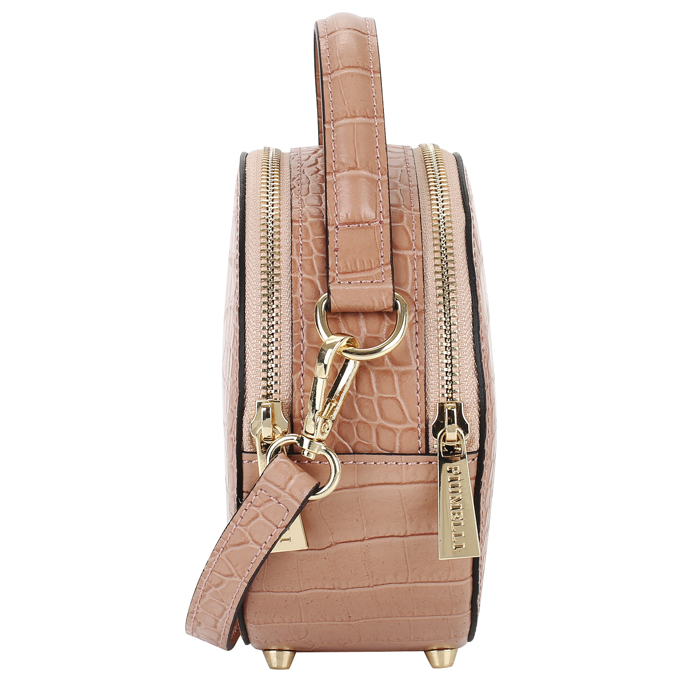 Круглая сумочка из кожи Piumelli Dubai