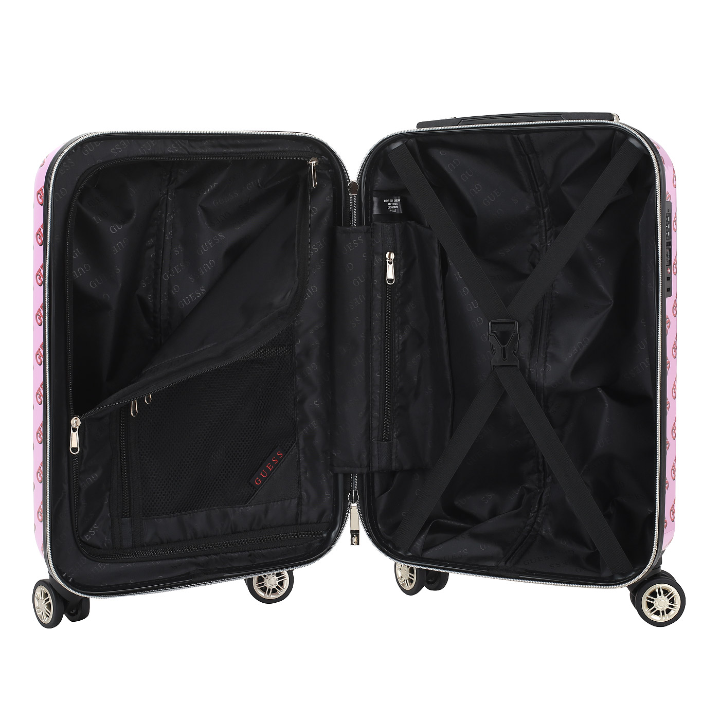 Чемодан для ручной клади из ABS-пластика с кодовым замком Guess Haidee