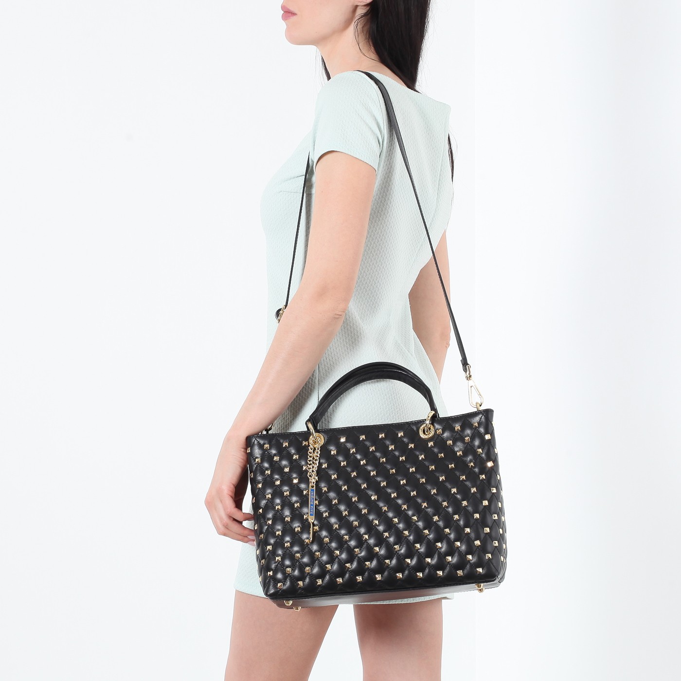 Сумка из стеганой кожи Sara Burglar Nelly Star