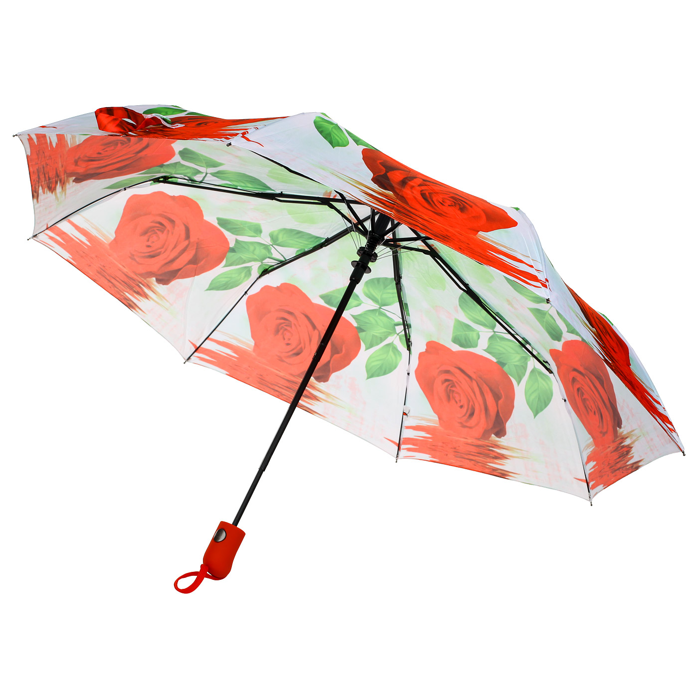 Складной зонт с принтом Raindrops 