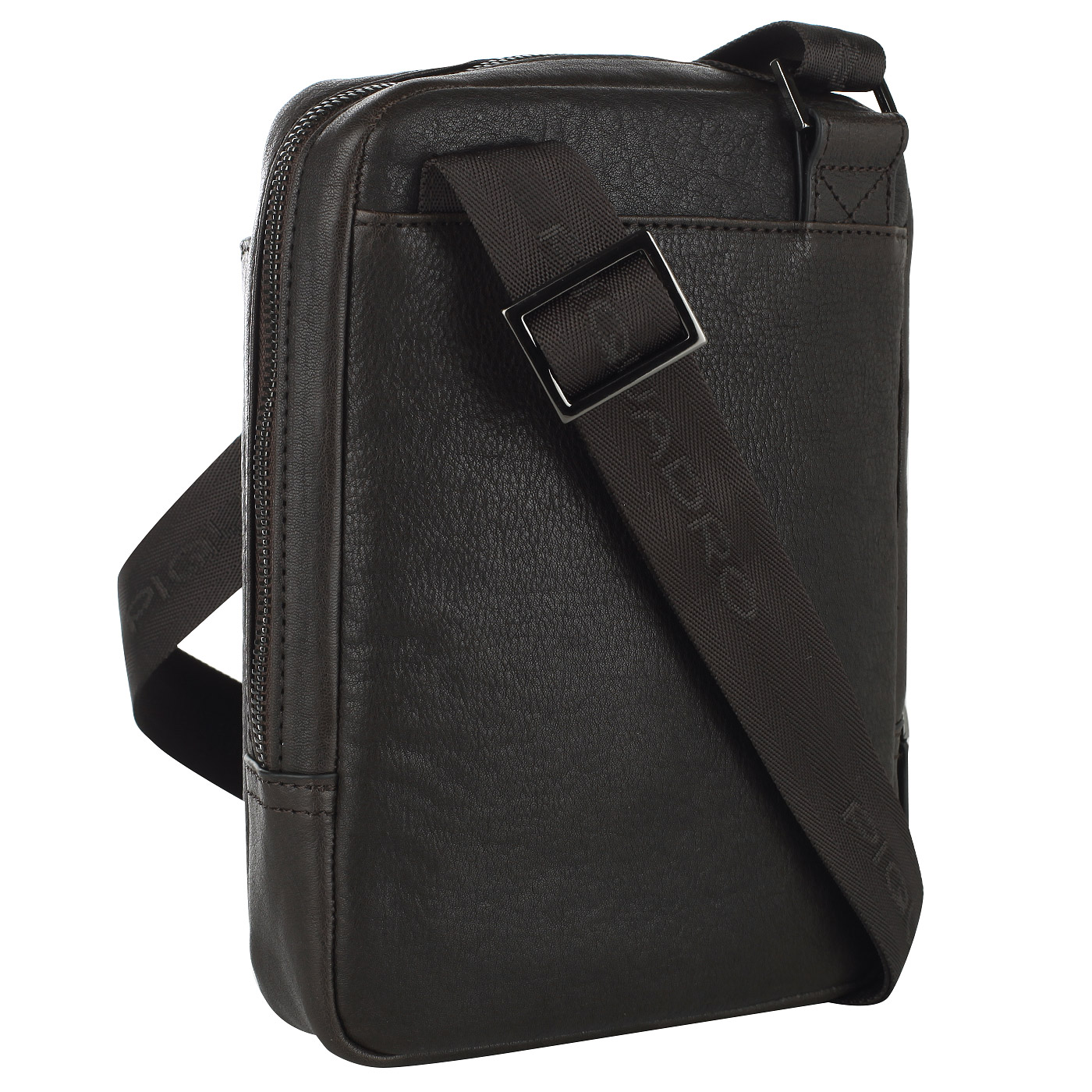 Мужская сумка-планшет с плечевым ремнем Piquadro Black square