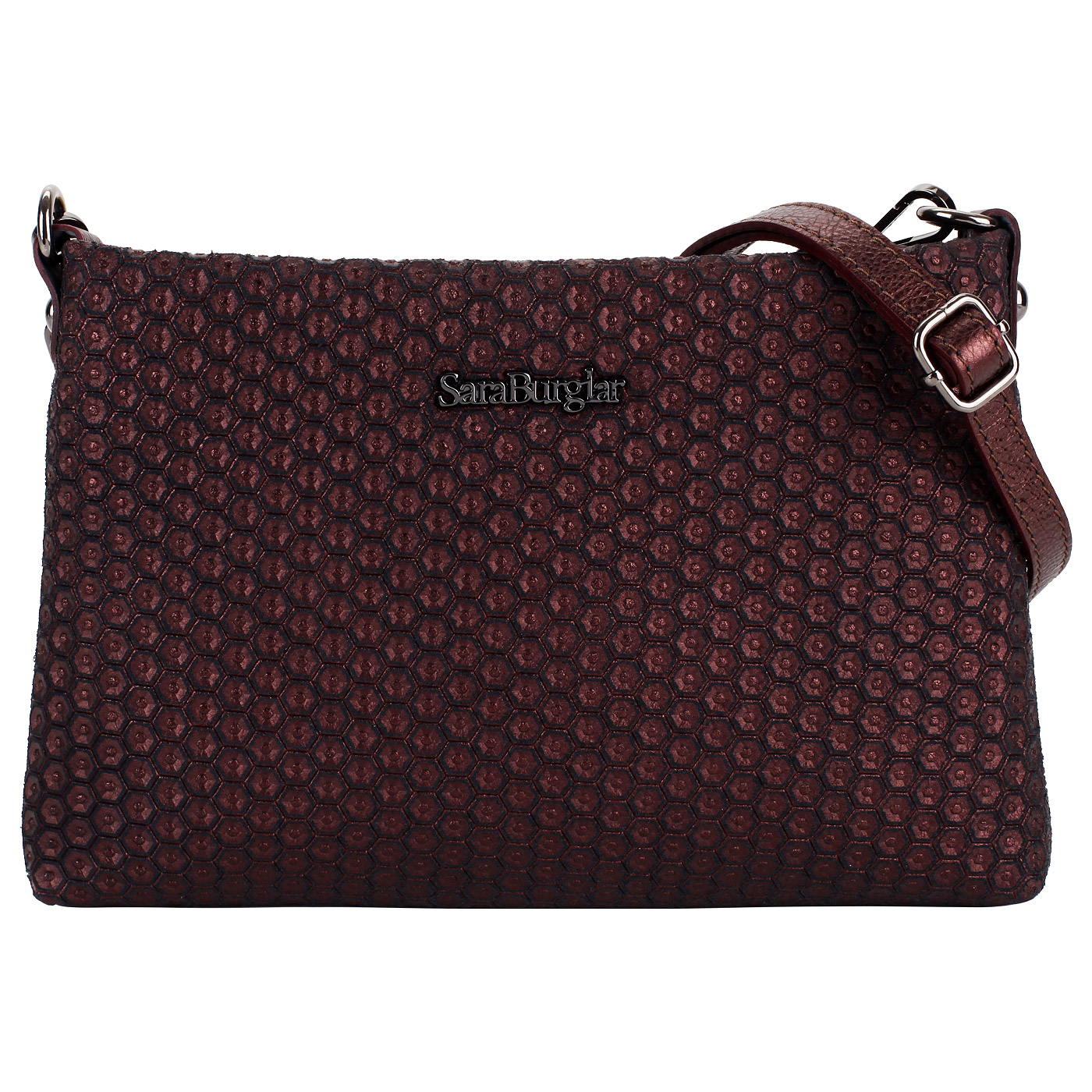 Sara Burglar Кожаная сумочка на молнии