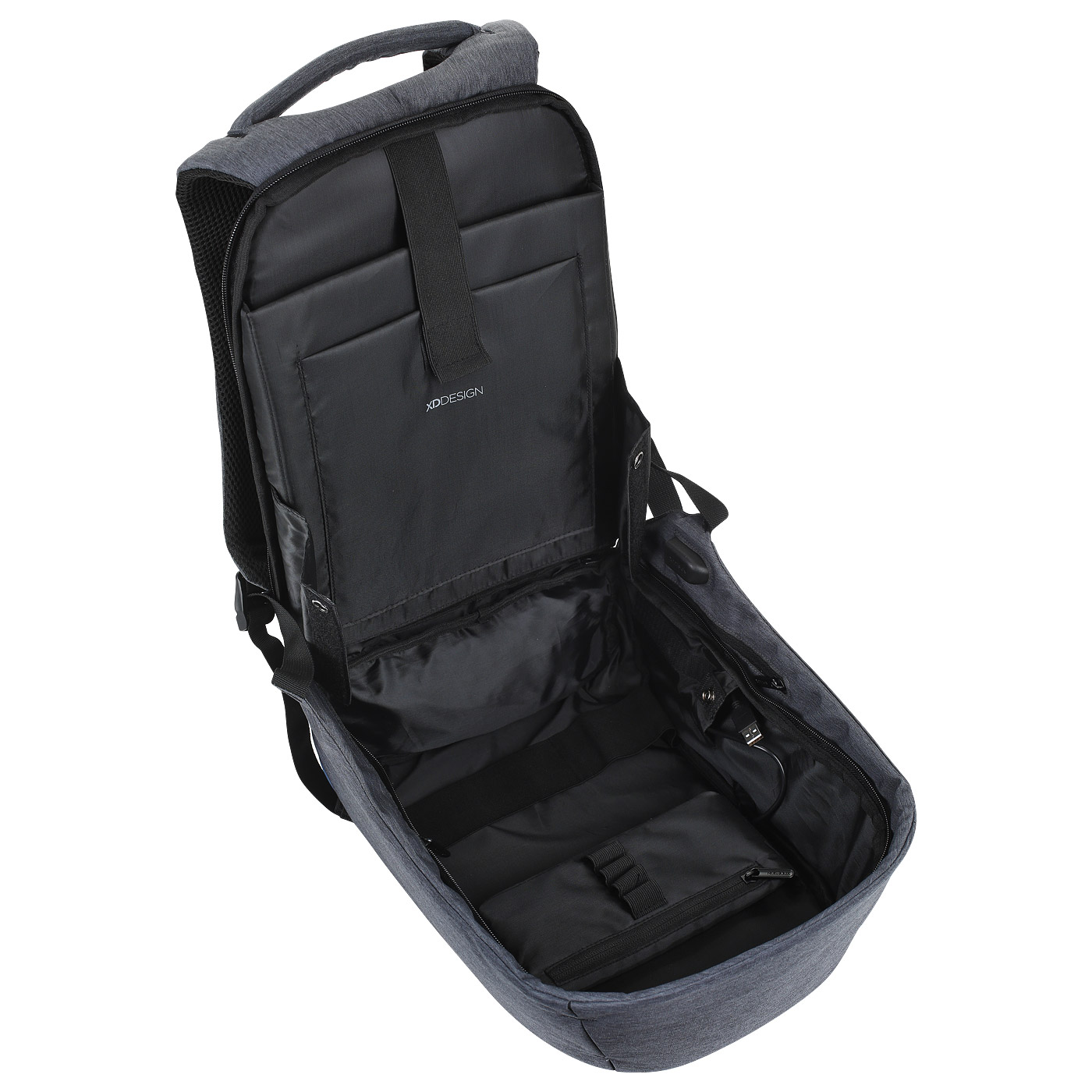Рюкзак с USB-портом для зарядки XD Design Bobby Compact