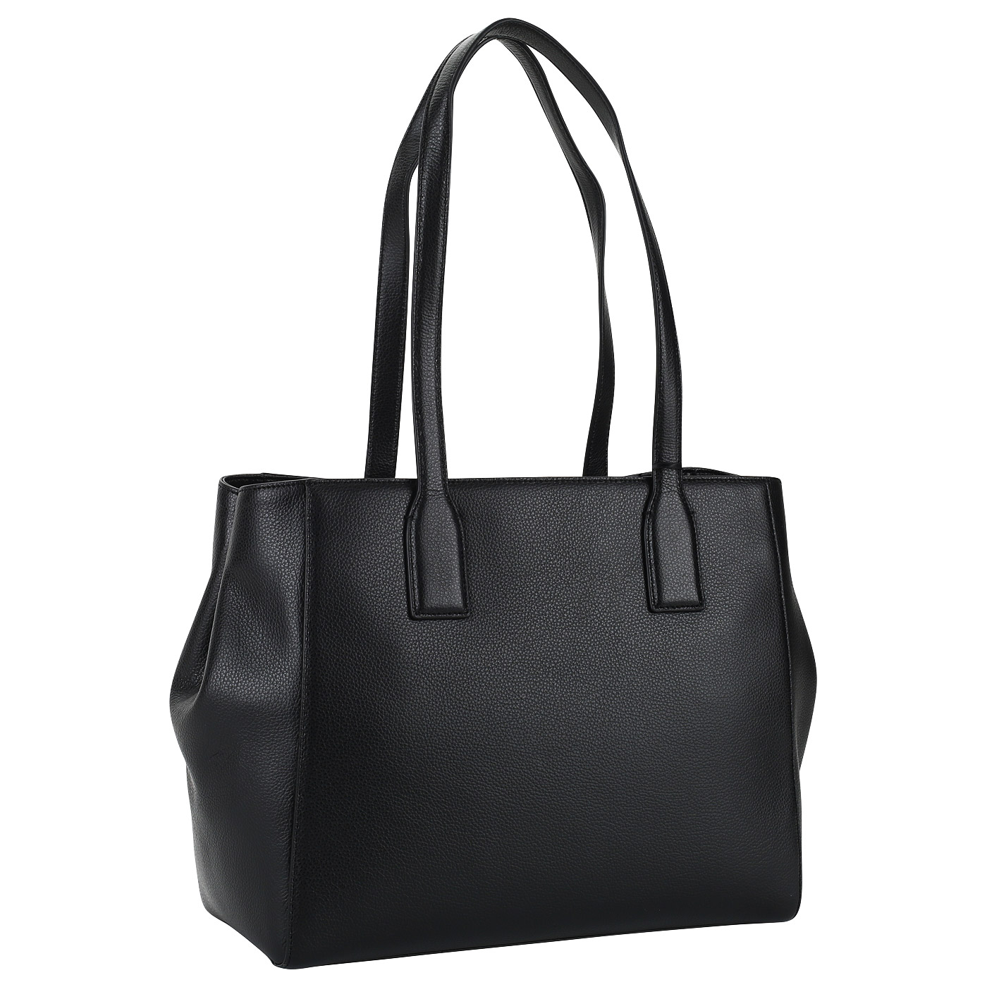 Черная сумка на кнопке DKNY Elissa