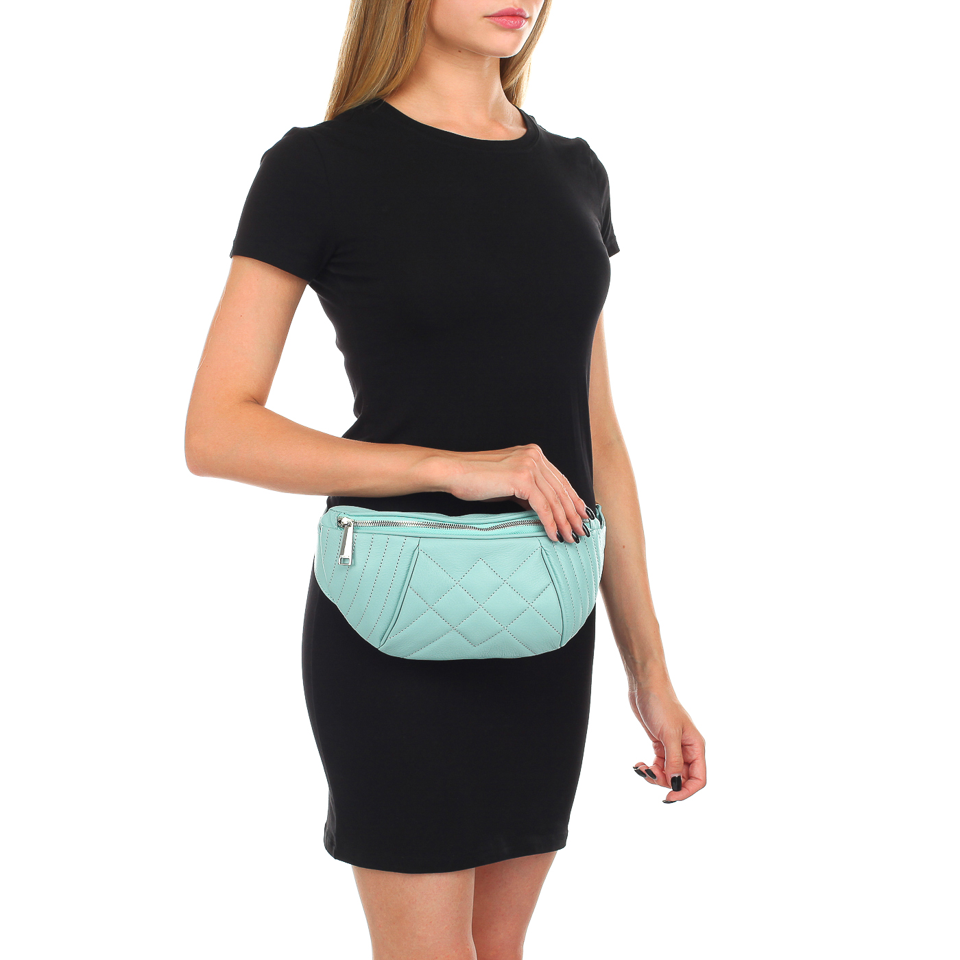 Поясная сумочка из кожи Chatte Marseille