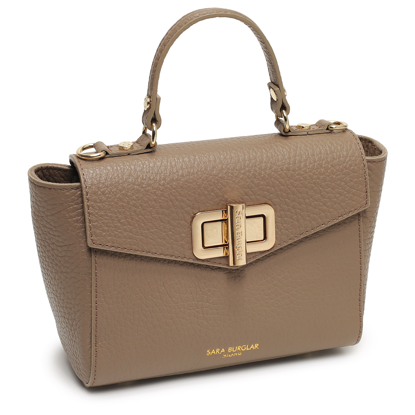 Кожаная сумка Sara Burglar Arianna Safari