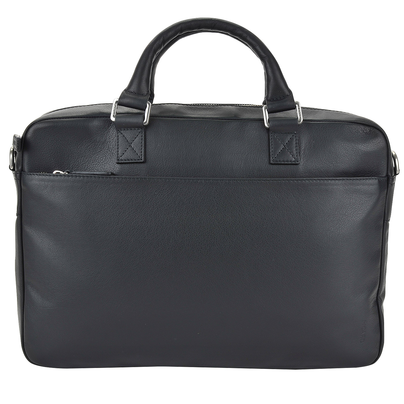 Picard Мужская деловая сумка из черной кожи