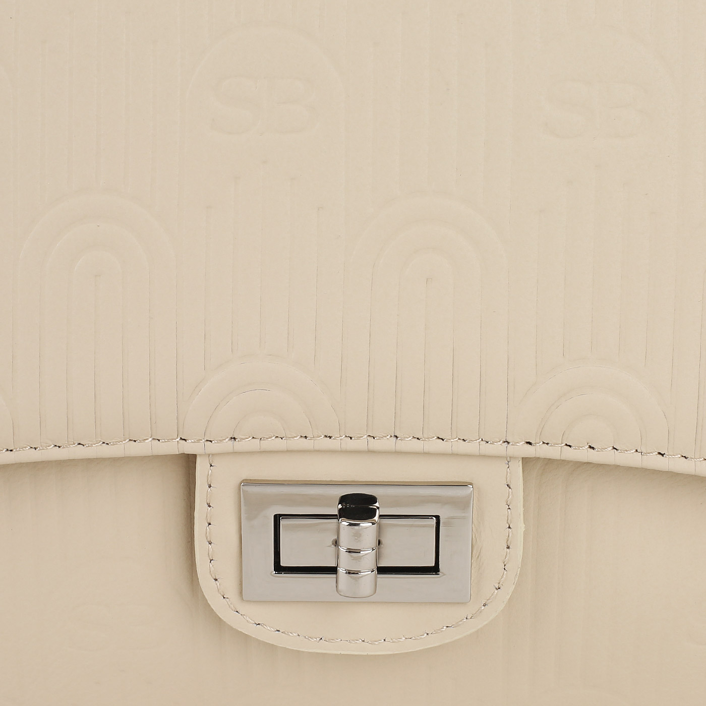 Кожаная сумка с цепочкой Sara Burglar Elena Gem