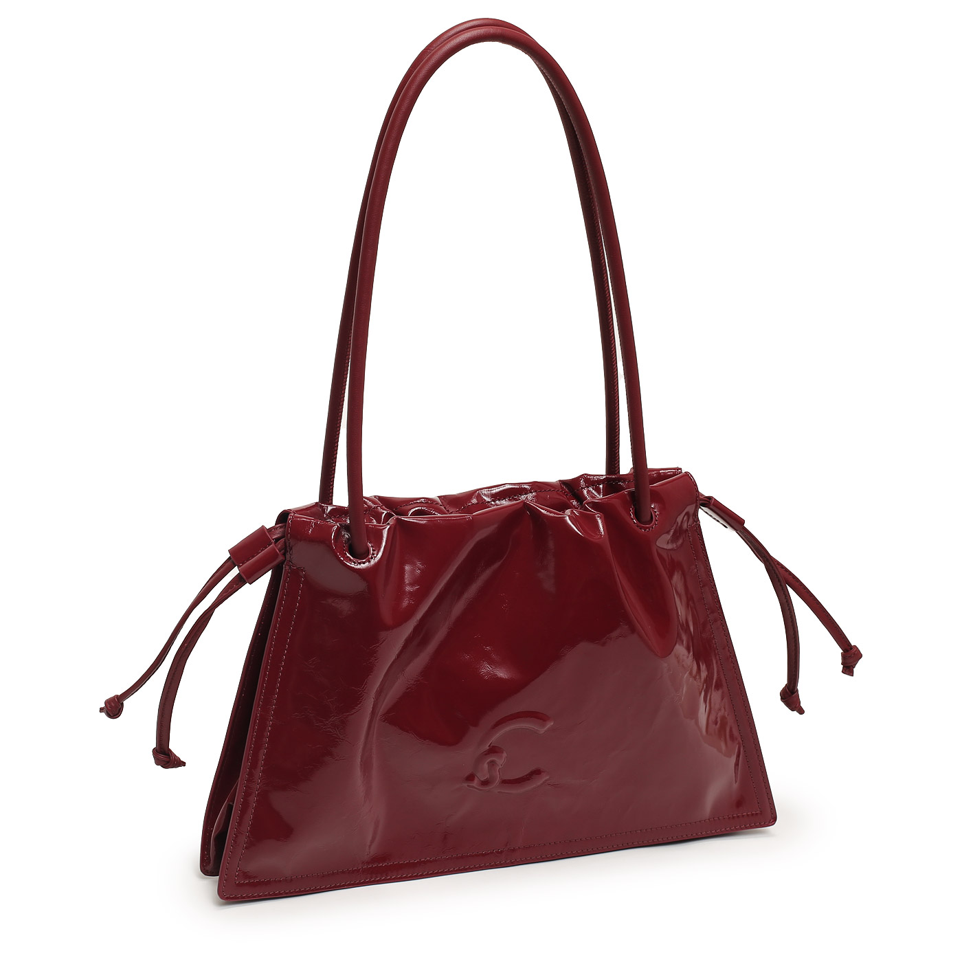 Глянцевая кожаная сумка Coccinelle CoccinelleDulse Shiny