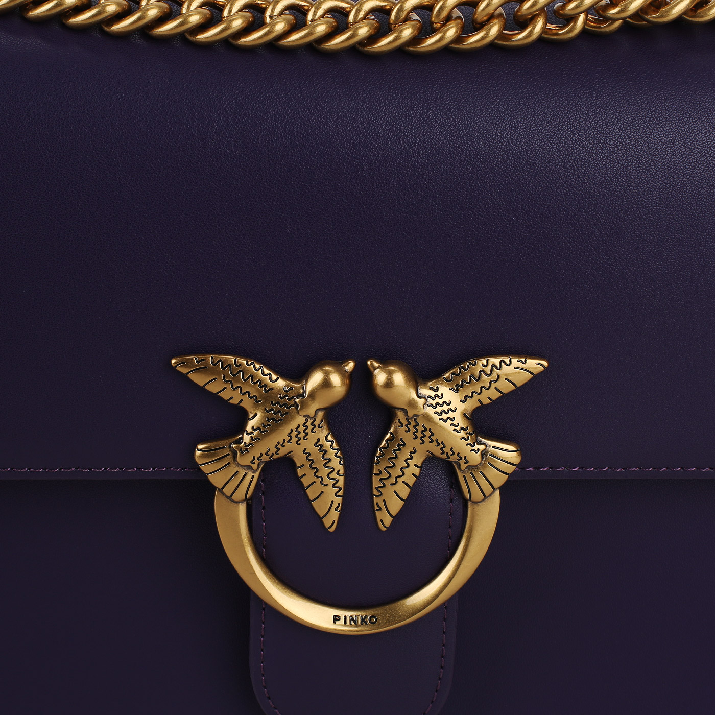 Сумка через плечо с цепочкой Pinko Love One