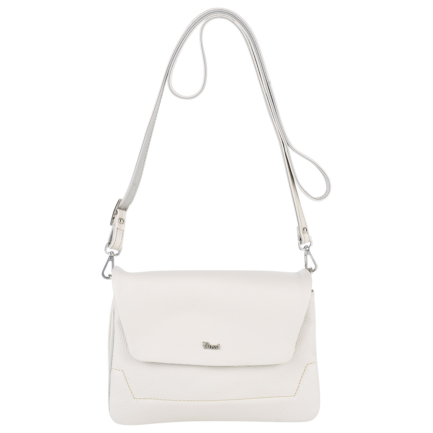 Bruno Rossi Женская кожаная сумка через плечо