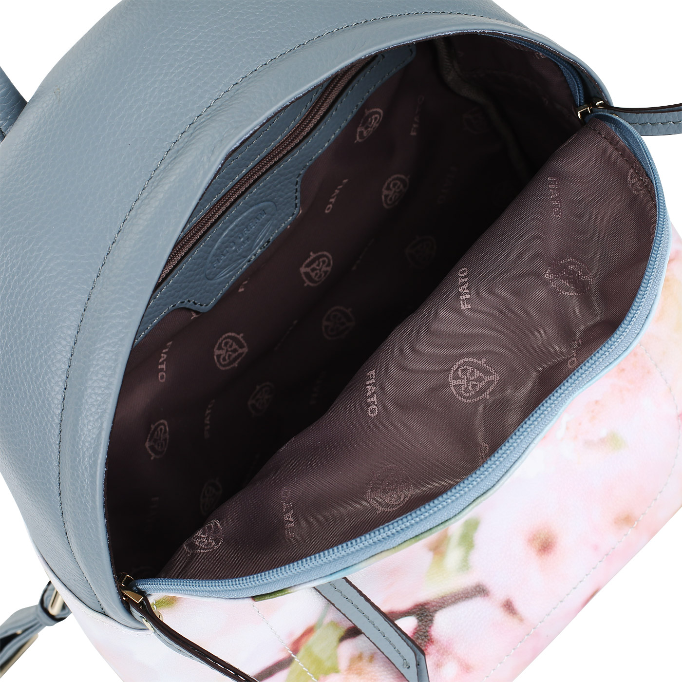 Женский кожаный рюкзак с принтом Fiato Dream 