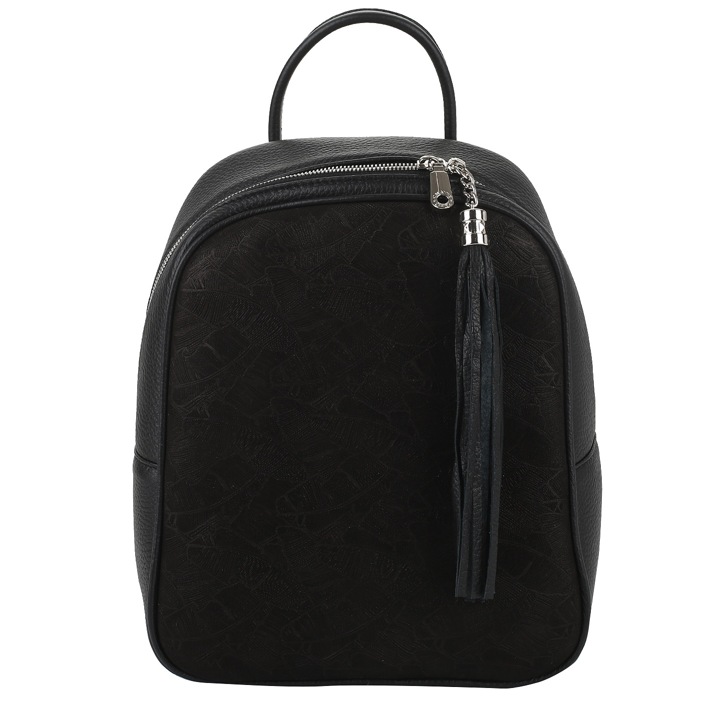 Chatte Черный рюкзак с тиснением