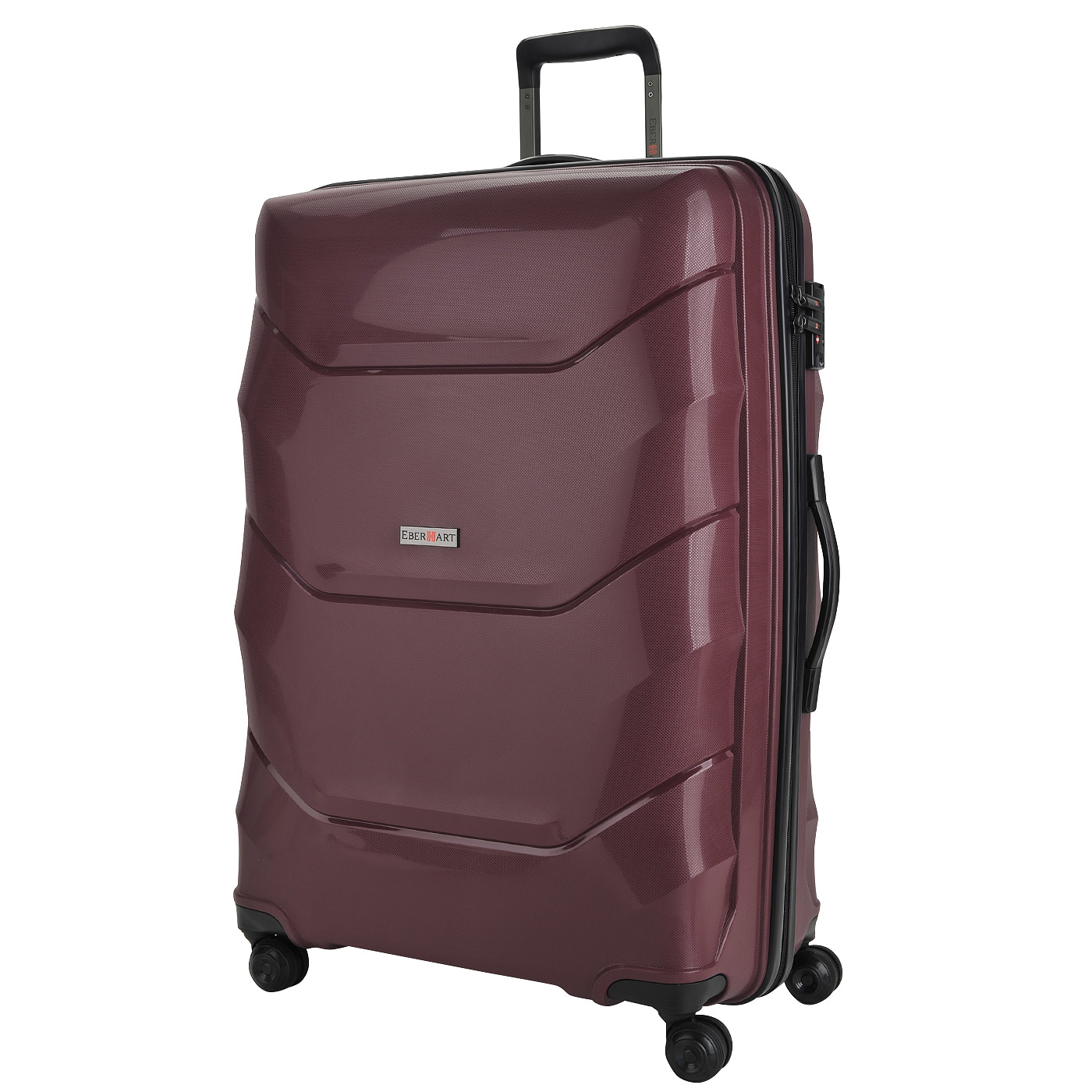 Eberhart Чемодан большой L из полипропилена с кодовым замком