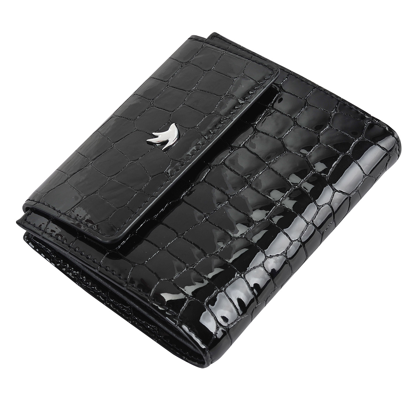 Женское портмоне с отделкой под крокодиловую кожу Aurelli Divine