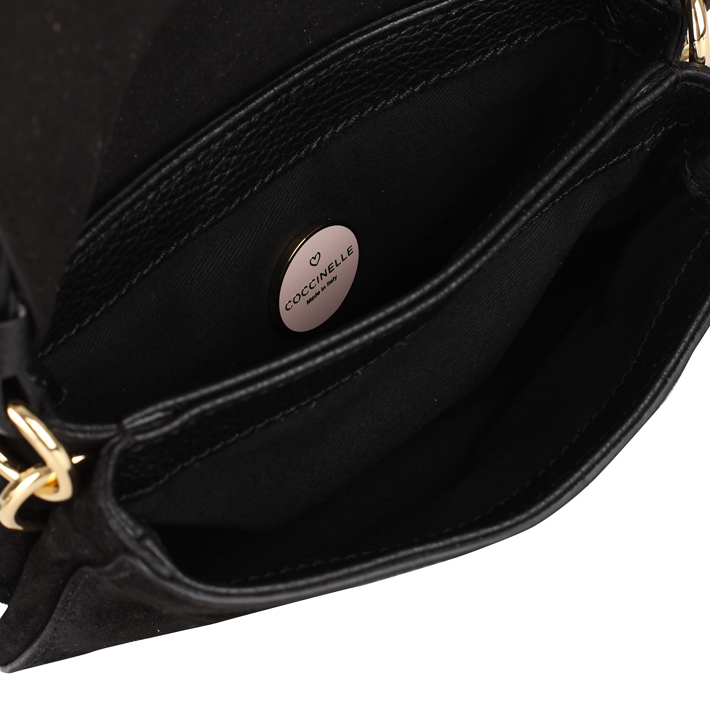Замшевая сумочка на кнопке Coccinelle Mignon Suede