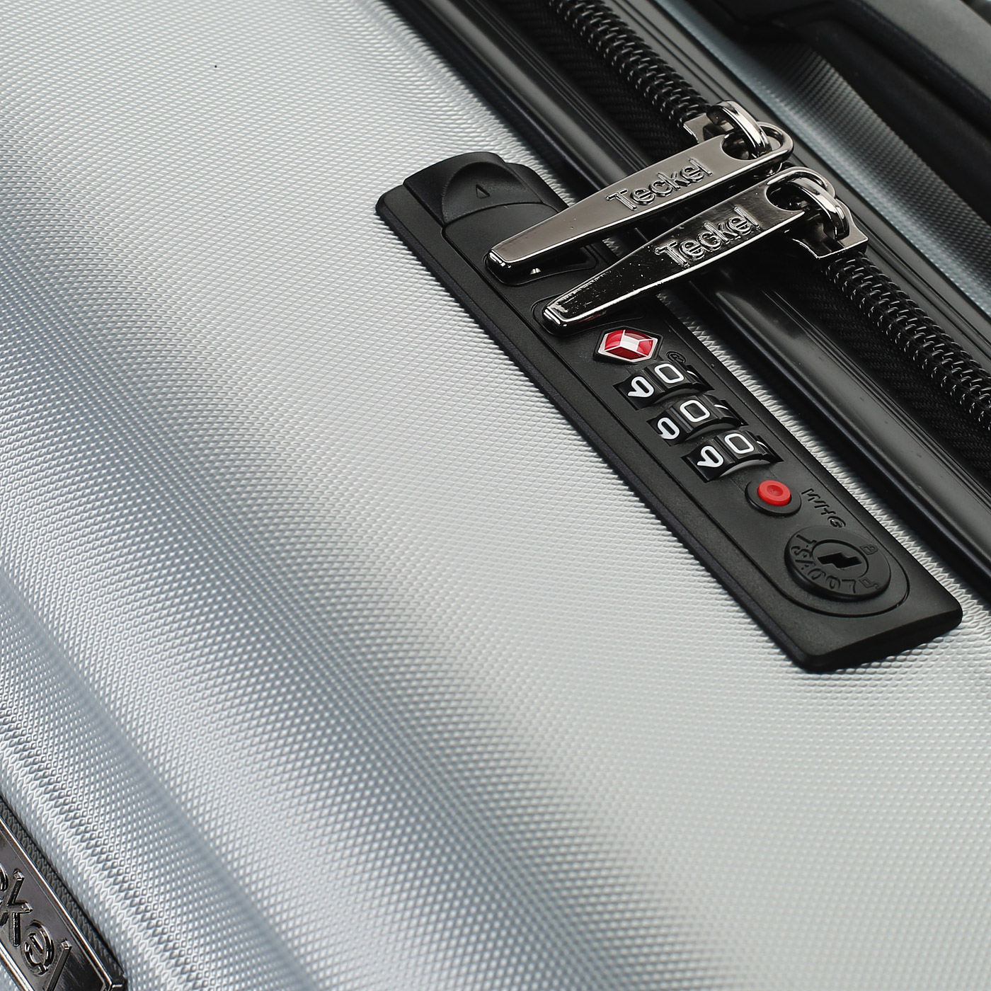 Чемодан средний M из ABS-пластика с кодовым замком Teckel Horizont