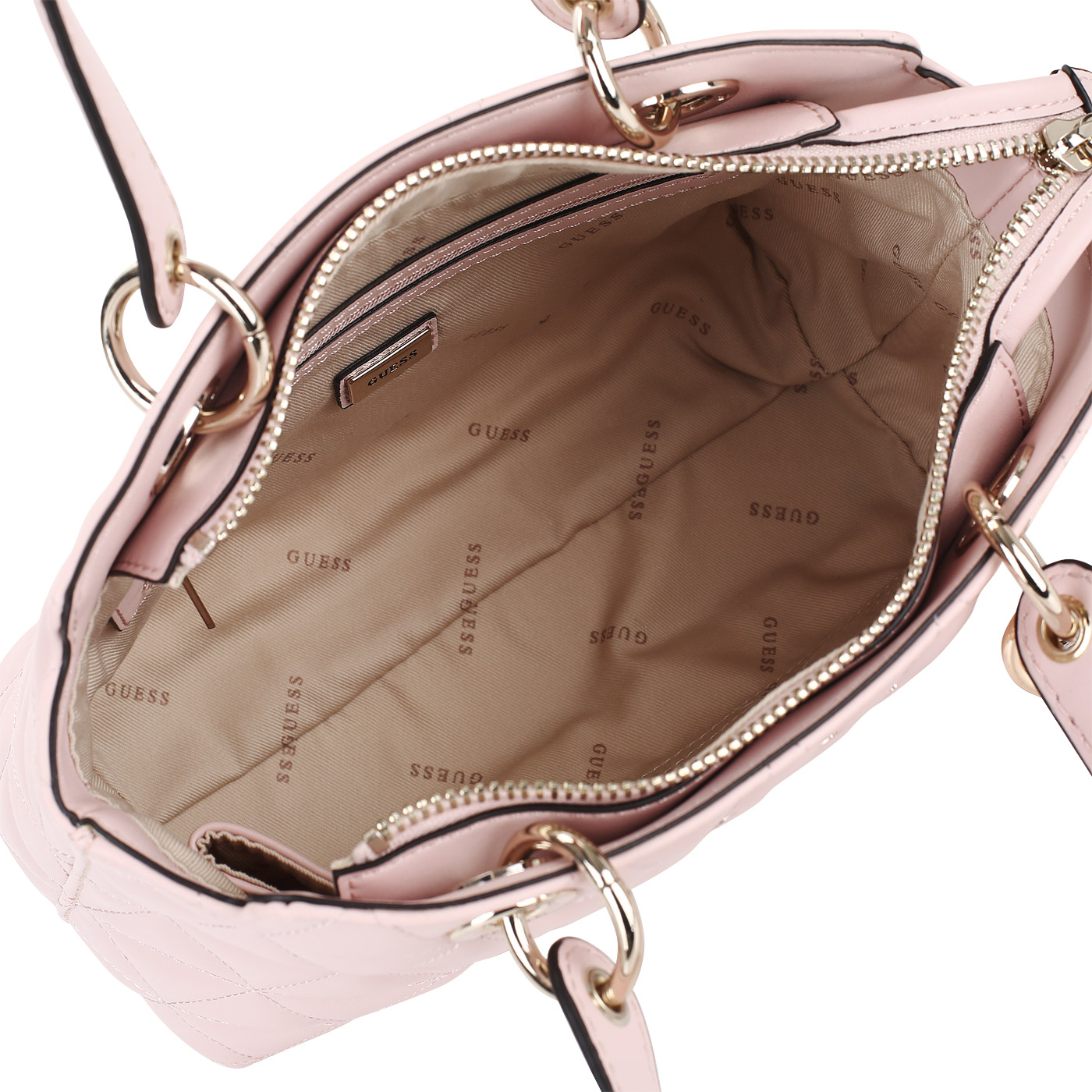 Розовая сумочка Guess Laiken