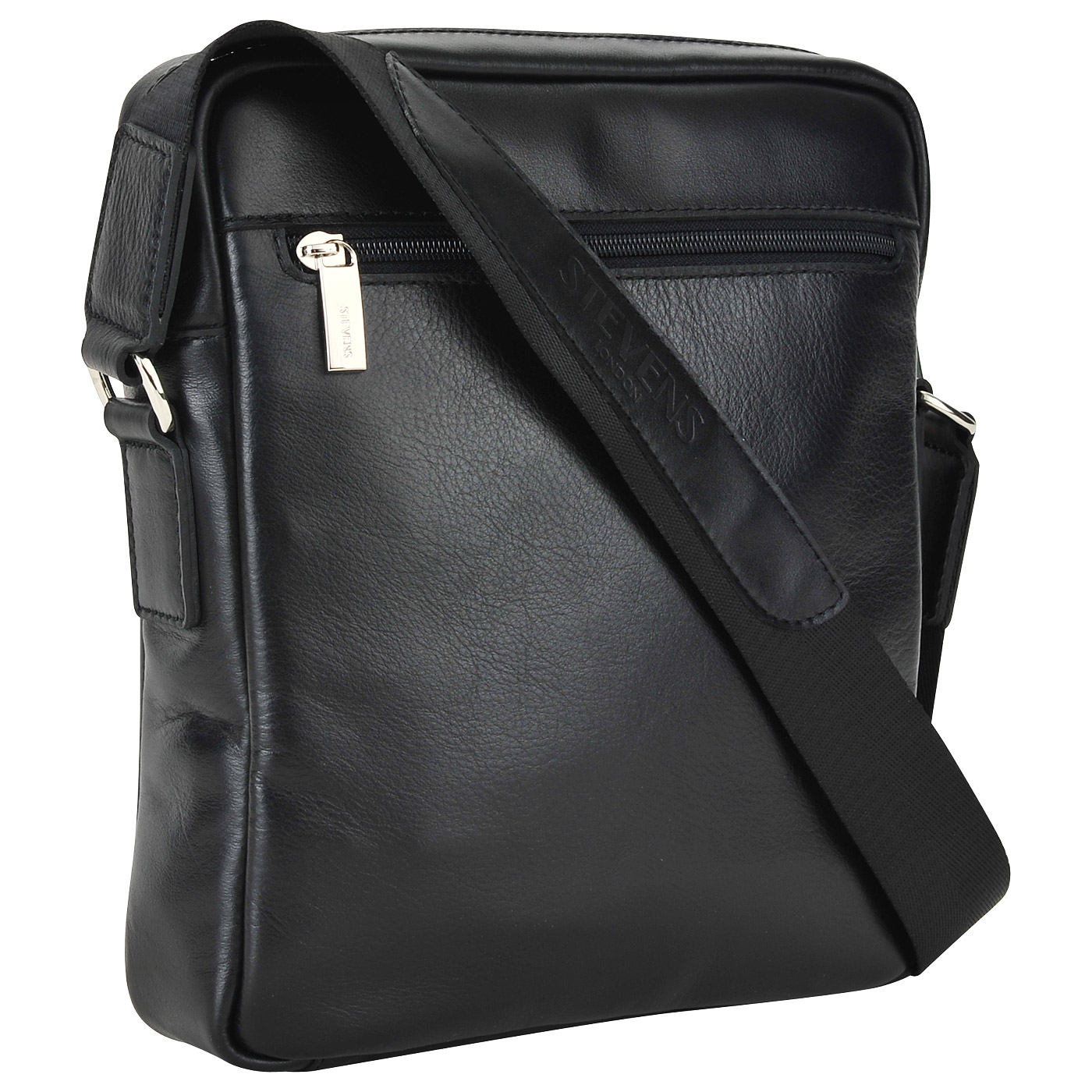 Мужская кожаная сумка через плечо Stevens 