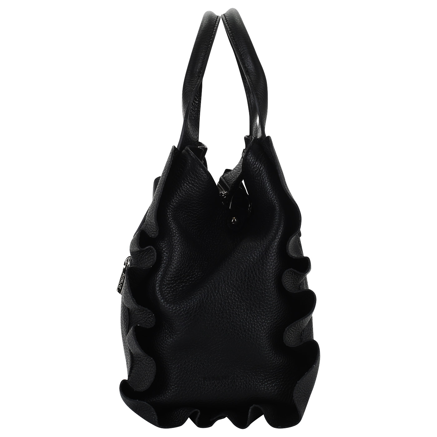 Черная кожаная сумка Ripani Medinilla