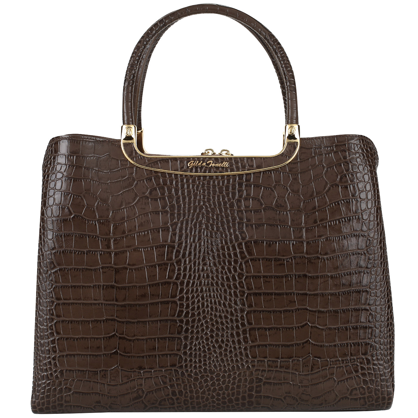 Gilda Tonelli Кожаная сумка со съемным ремешком