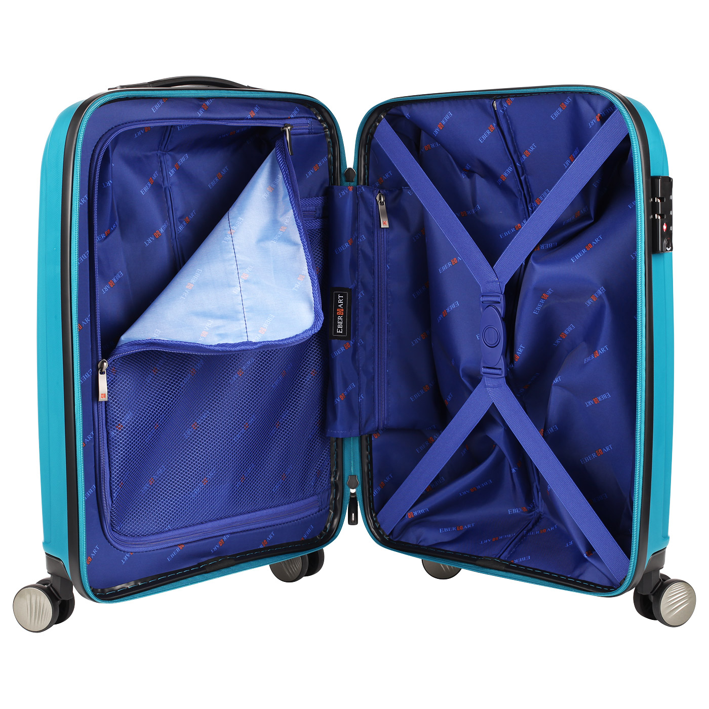 Чемодан маленький S из полипропилена Eberhart Storm