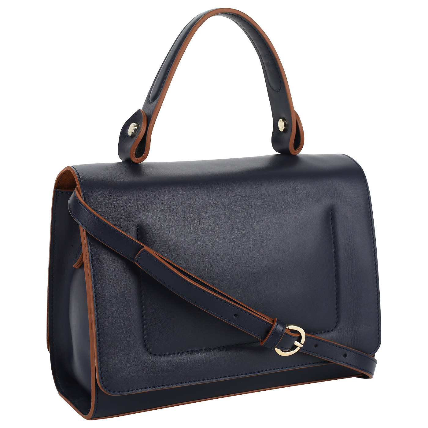 Сумочка через плечо из гладкой кожи Roberta Gandolfi Risotto