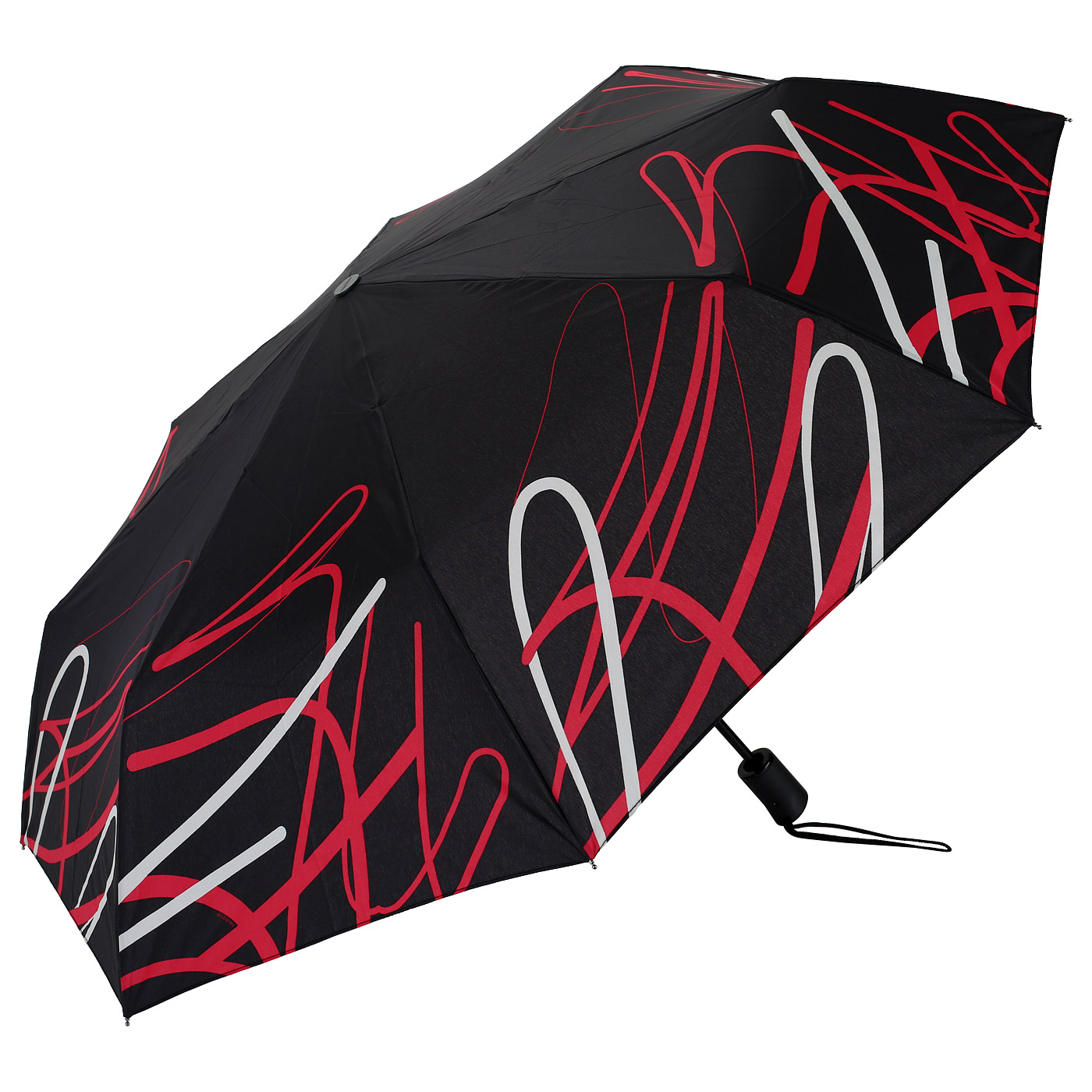 Doppler Черный женский зонт-автомат