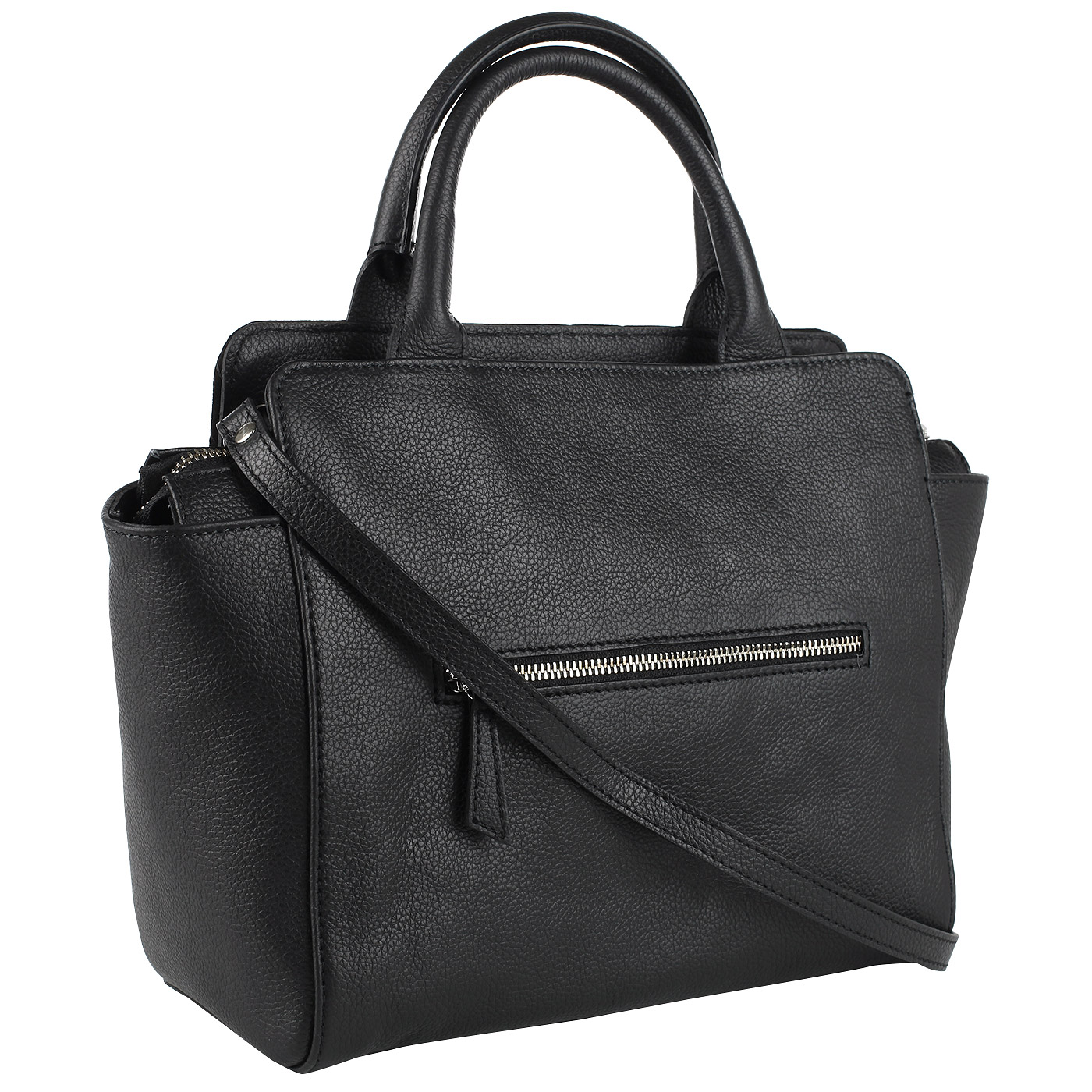 Вместительная стеганая сумка из натуральной кожи и замши Marina Creazioni 