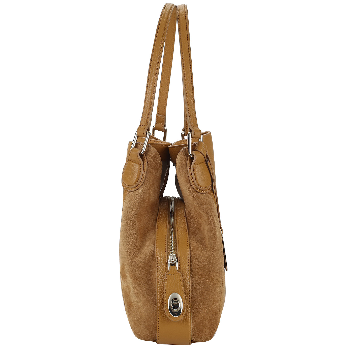 Мягкая кожаная сумка Aurelli 