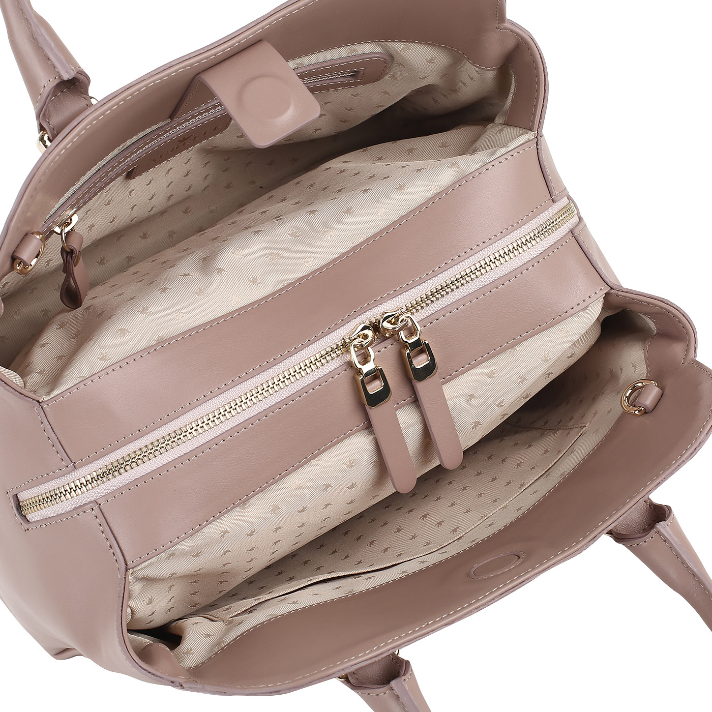 Комбинированная сумка с брелоком Aurelli 