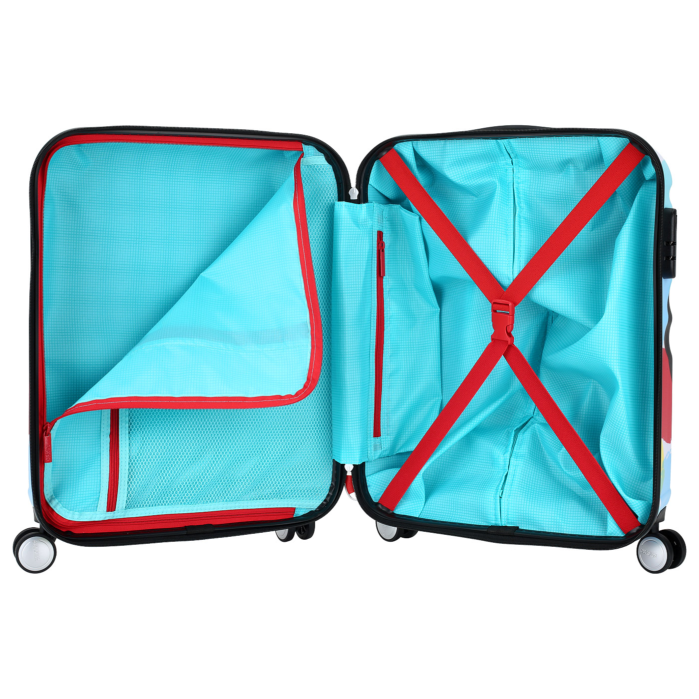 Чемодан для ручной клади из ABS-пластика с кодовым замком American Tourister Disney Legends