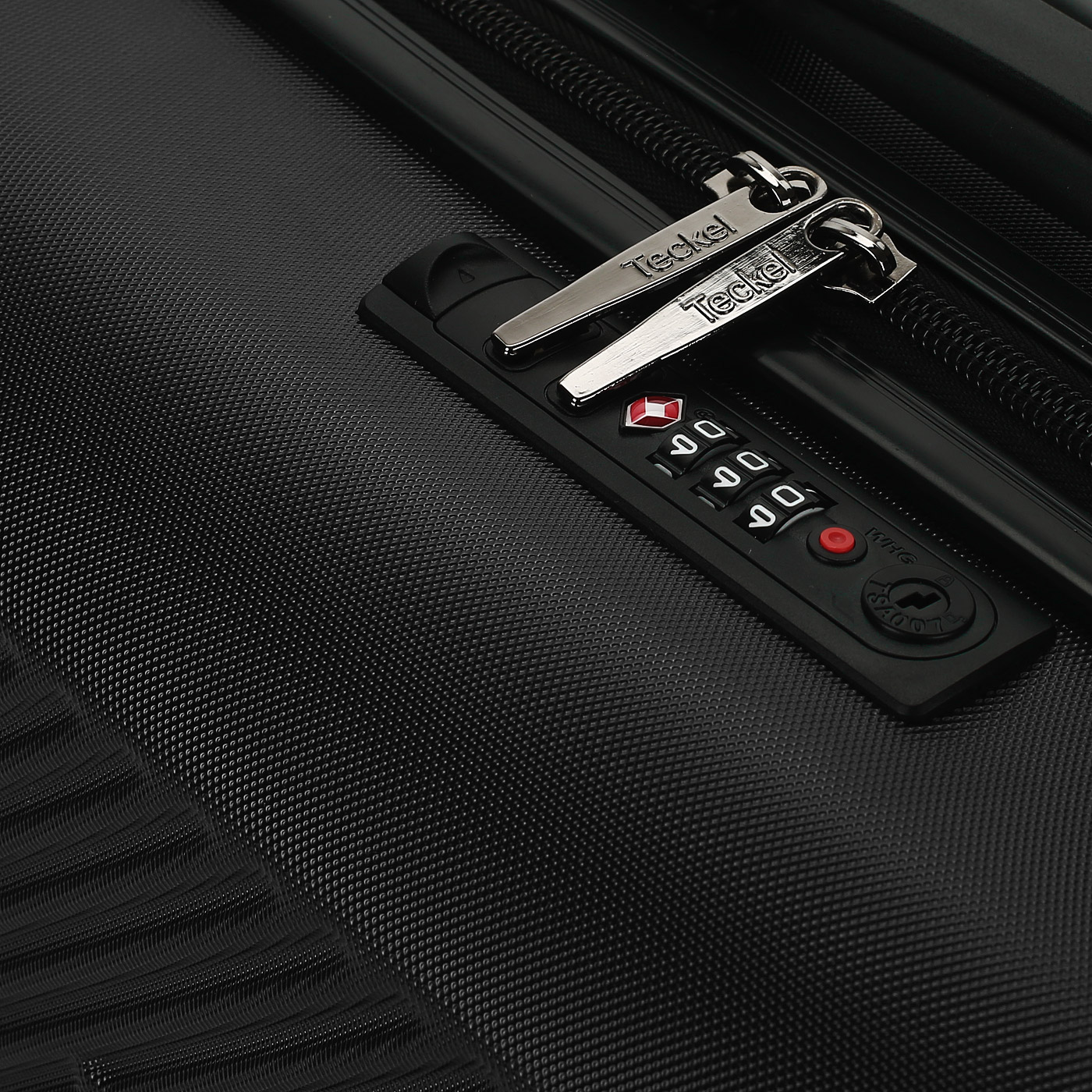 Чемодан маленький S из ABS-пластика с кодовым замком Teckel Crossway