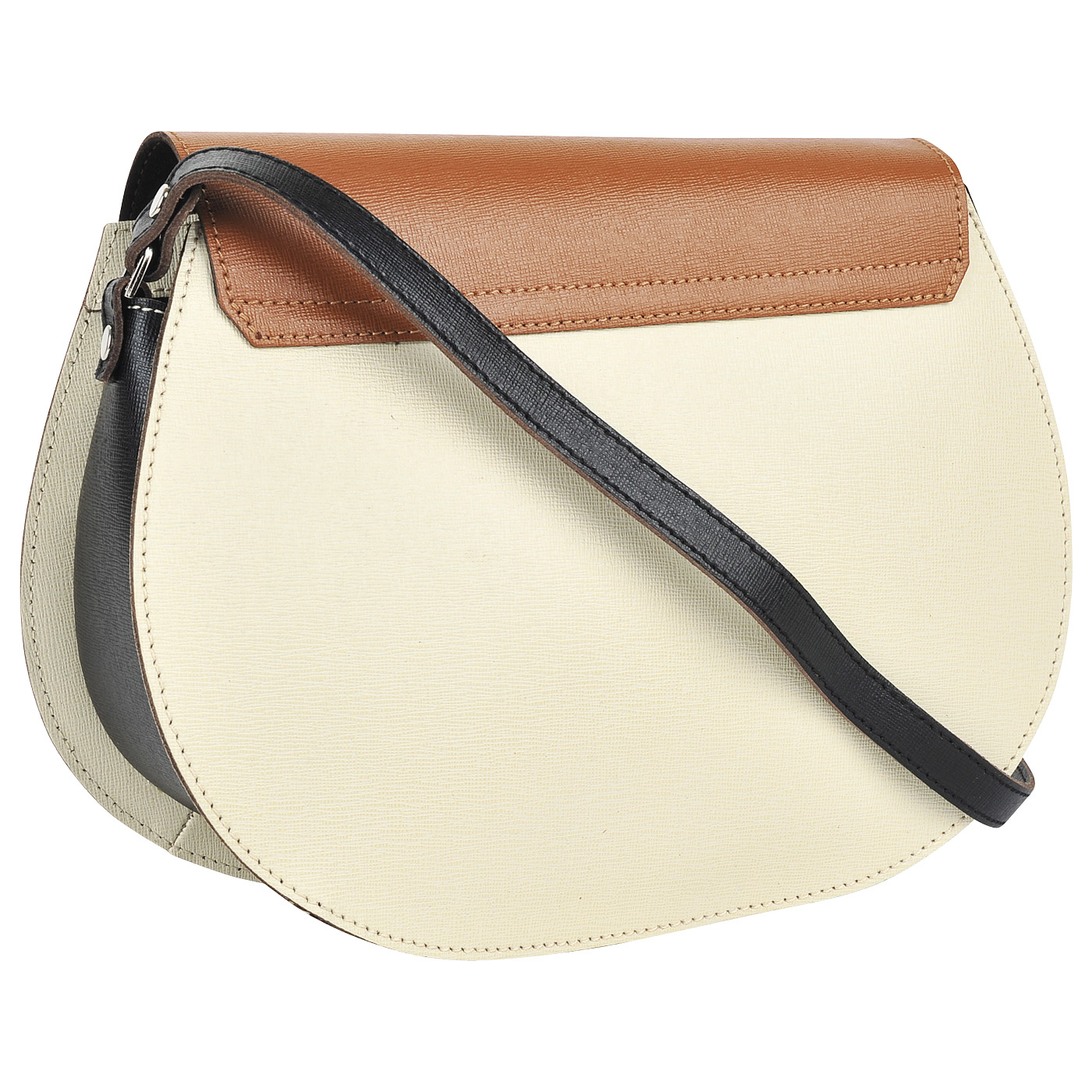 Женская кожаная сумка через плечо Ripani Cannella