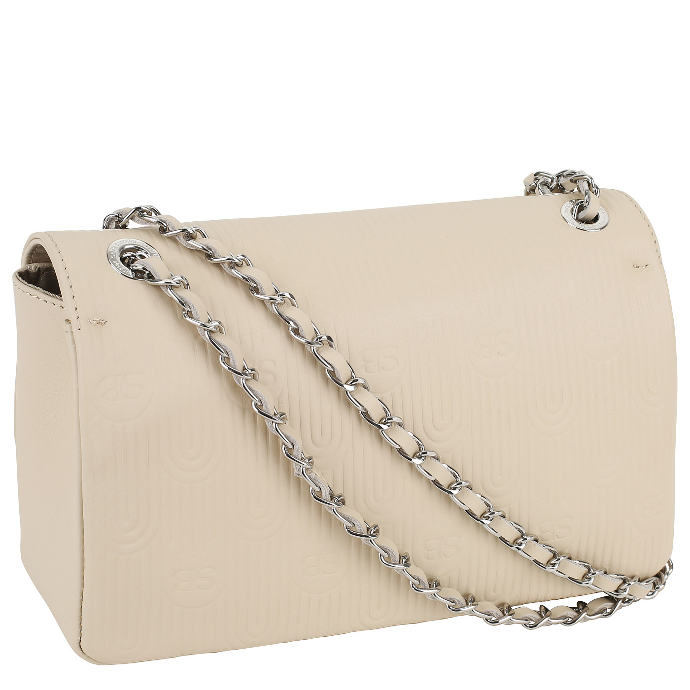 Кожаная сумка с цепочкой Sara Burglar Elena Gem