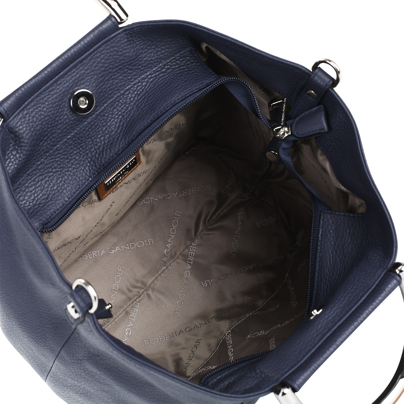 Сумка-трапеция с плечевым ремешком Roberta Gandolfi Canneloni