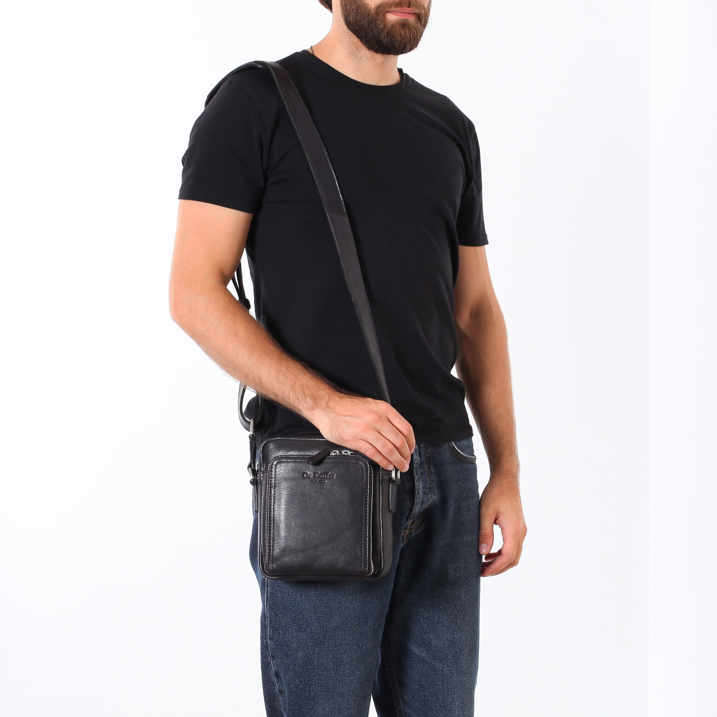 Сумка через плечо на молнии Dr. Koffer 