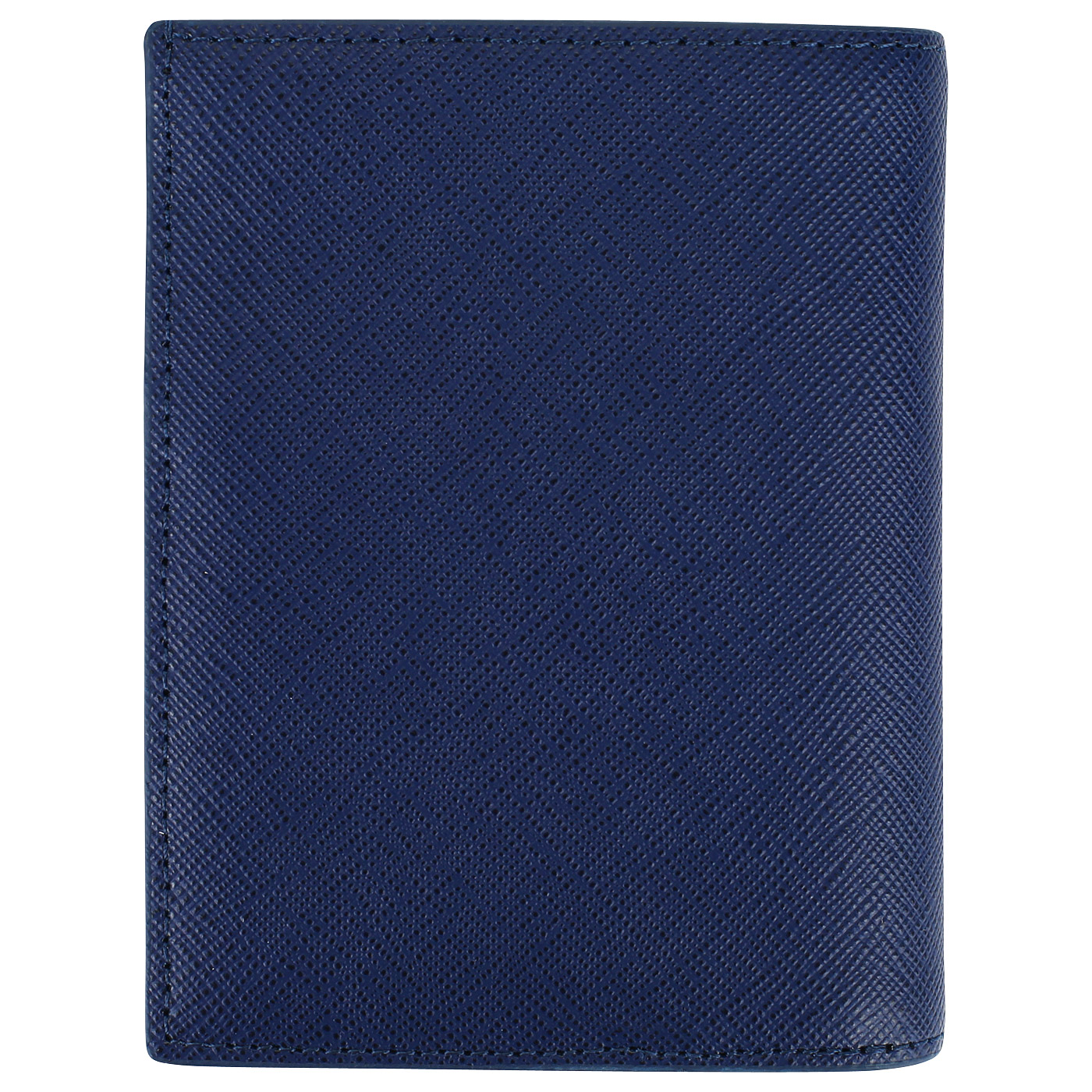 Синее мужское портмоне из сафьяна Lancaster Mathias