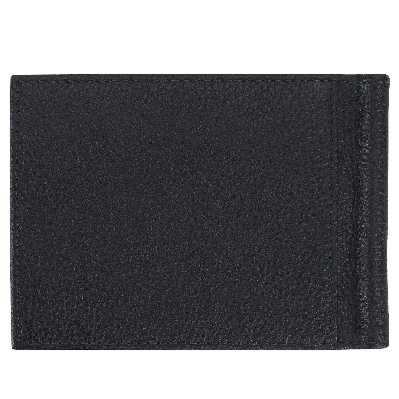 Зажим для купюр из черной кожи Neri Karra 