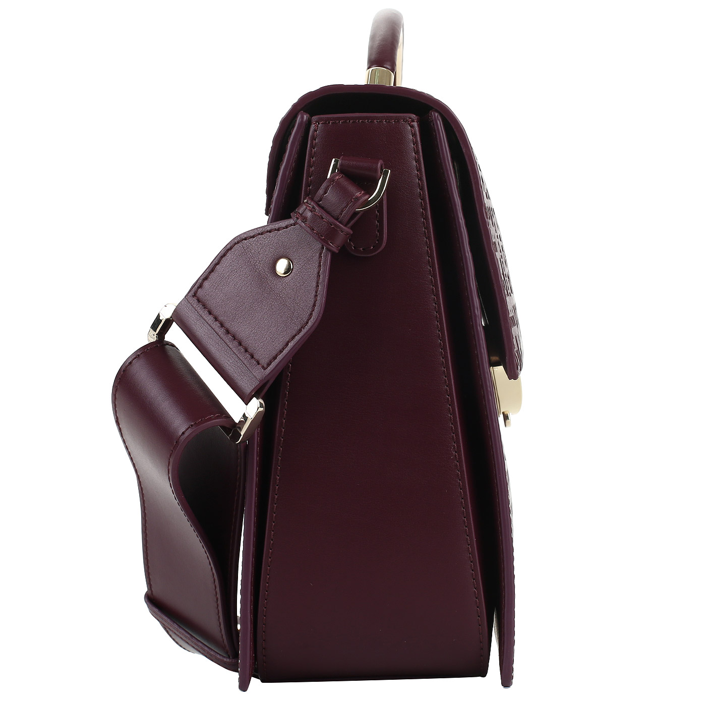 Сумка с тиснением Baldinini Greta